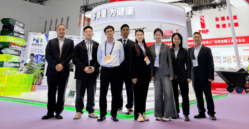 Pictures of the CNPAIR exhibition stand during 2026 CACLP 5